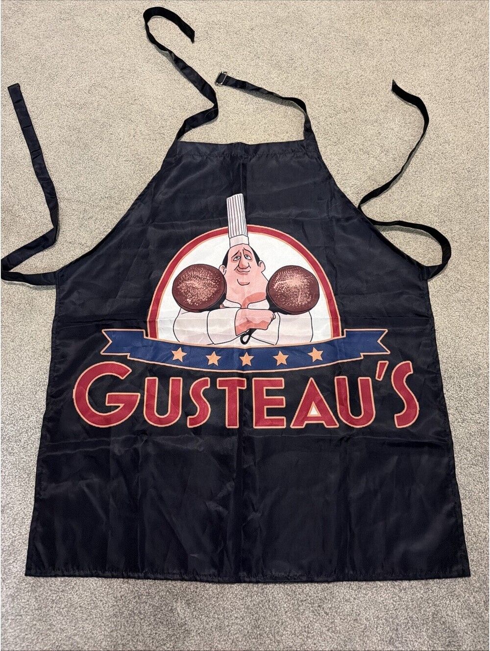 Disney Ratatouille Gusteau’s Adjustable Cooking Apron (D5)